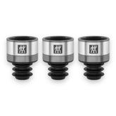 Jogo de 3 Seladores de Vinho à Vácuo Cinza Fresh & Save Zwilling