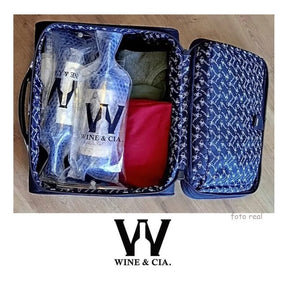 Protetor de garrafa de vinho em plástico bolha – Wine Skin – 12 unidades