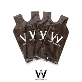 Kit 24 Wine Skins Fume Para Transporte de Garrafas de Vinho Em Segurança