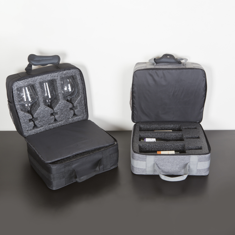 Mala EZ Trip – Bolsa Pequena Com Espuma Protetora De Garrafas e Taças